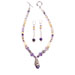 Purple pendant spirit necklace